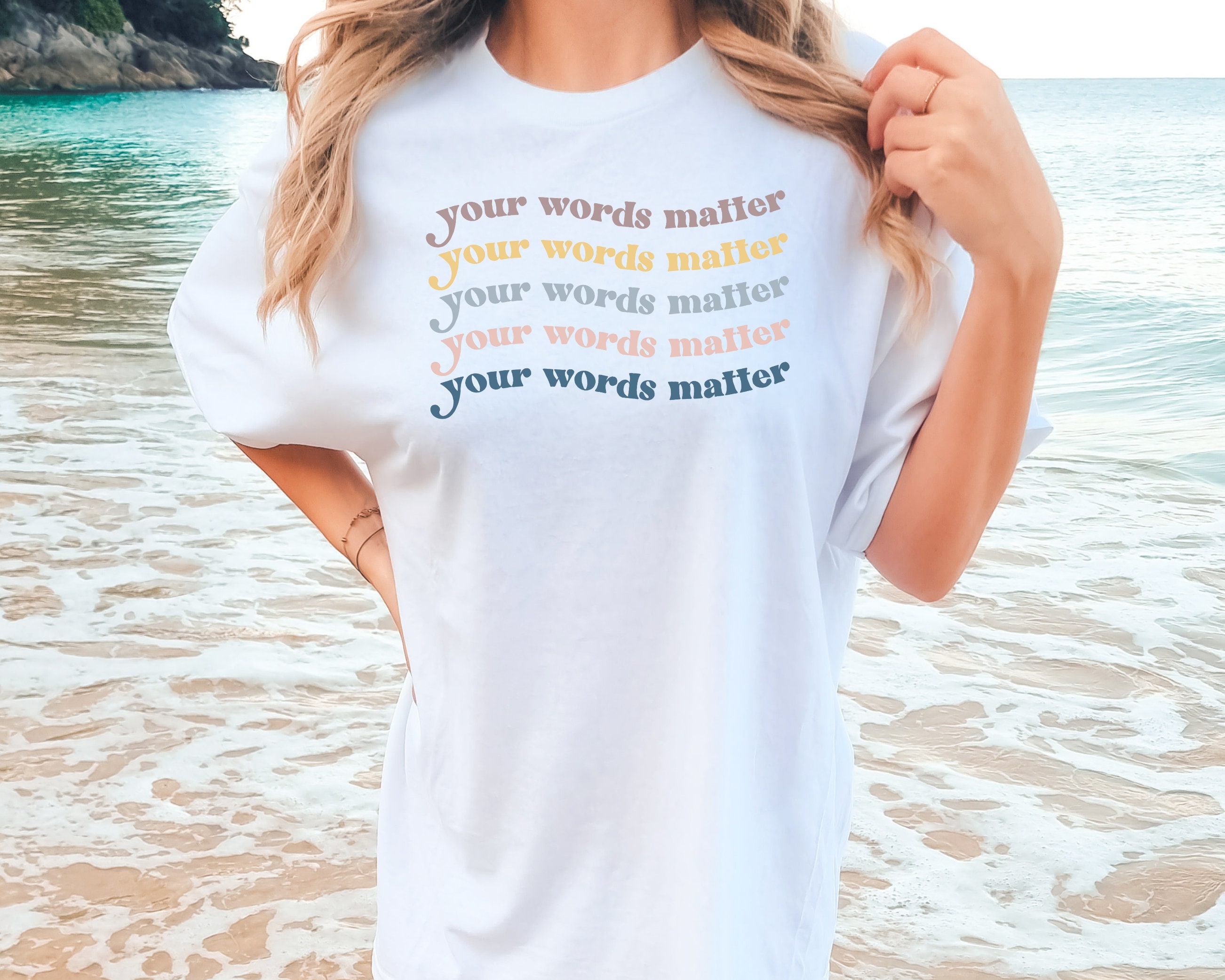 Discover  Speech Therapy Shirt, Your Words Matter, Speech Therapy Apparel, Speech Pathologist Shirt, Therapy Shirt, Language Therapy