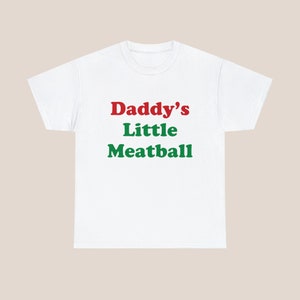 t-shirt do Meatball do paizinho | Vibrações italianas atrevidas | Presente exclusivo direto de Little Italy NYC