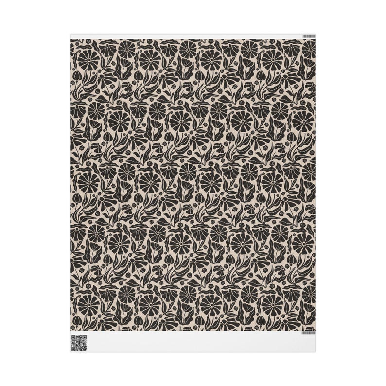 Papel de regalo floral, elegante para ocasiones especiales, papel de bellas artes de 90 g/m² imagen 10
