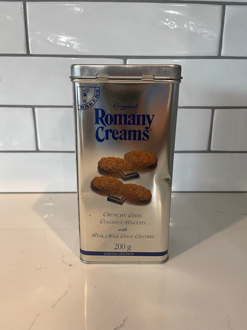 South African Baker's Original Romany Creams Tin 200grams, Kitchen Decor image 6