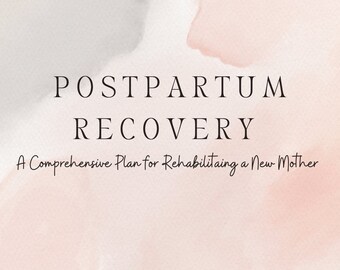 Trainingsplan voor postpartumrevalidatie