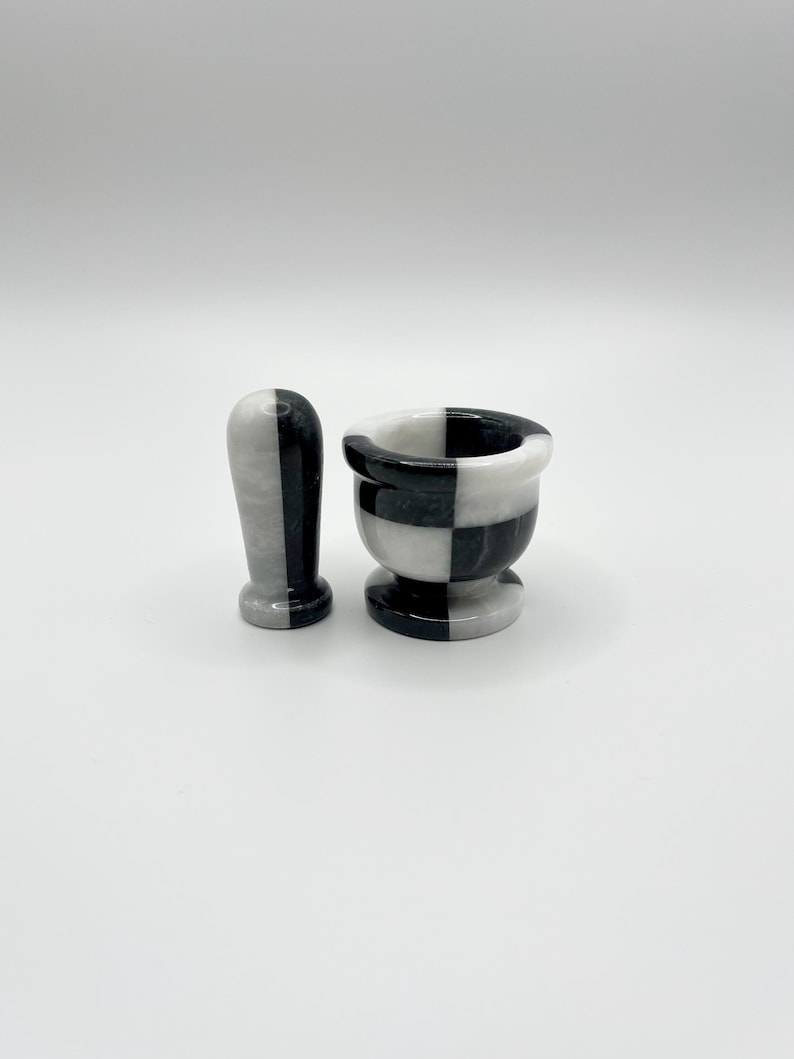Green Onyx Mortar and Pestle: 2" Mini Kitchen Decor image 7