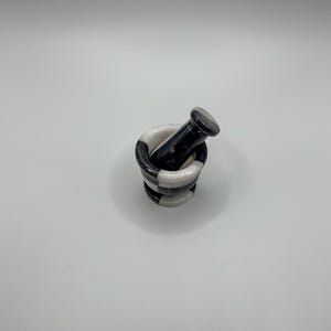 Green Onyx Mortar and Pestle: 2" Mini Kitchen Decor image 6