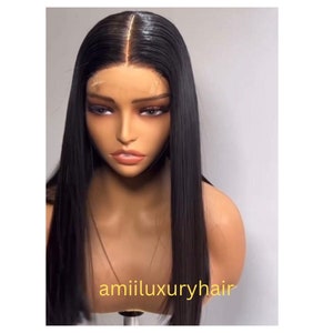 super double drawn paired with 5by5 lace, best Quality 100% human hair, ready to ship human hair wigs, gift for women, free shipping.