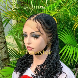 Conrow braided wig trending braids styles