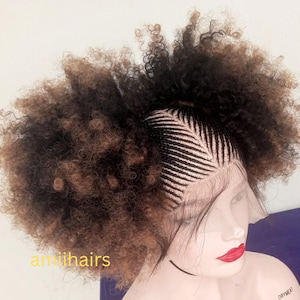 Updo Afro Wigs, free shipping, Braided hairs, Wig for Black women, Uk wigs, Cheap Wigs