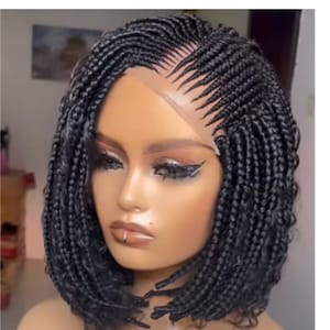 Bob Knotless Braided Wig: Boho Goddess Braids
