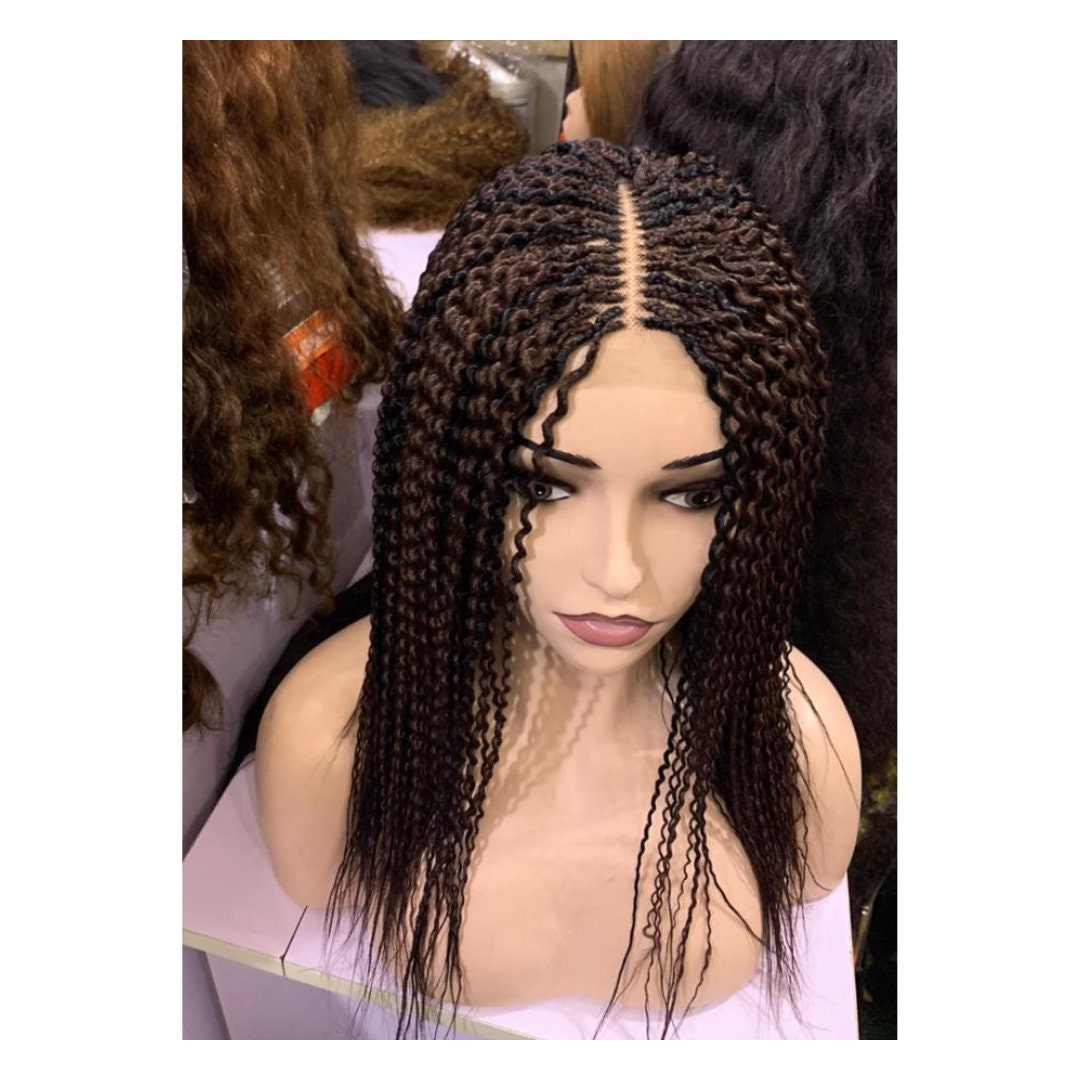 Short Male Model Cornrow Braids Wig Black Woman Full Lace Human Hair  Hairstyles Braided Wigs, Braids Wigs, Lace Wig, Box Braids Male Wig 