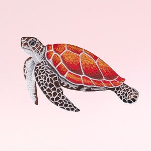 Turtle - Ocean Animal Embroidery - Sea Creature  - Machine Embroidery - Digital Designs - Instant Download