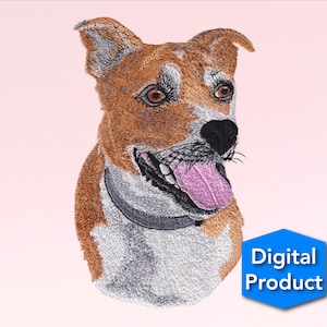 Jack Russell Dog - Animal - Pets Embroidery - Machine Embroidery - Digital Designs - Instant Download
