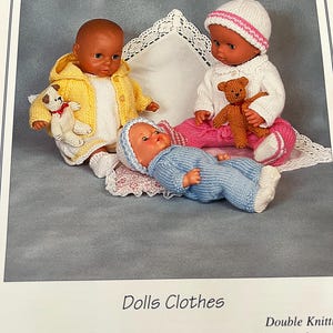 Puppen Kleidung Strickmuster