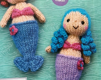 knitted toys/animals/charactors - mermaid