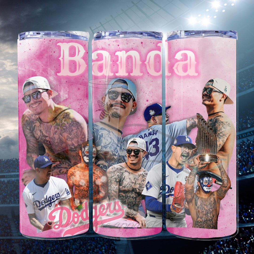 Banda, Dodgers, Anthony Banda Tumbler - Etsy