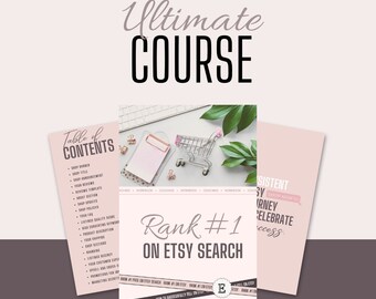 How To Sell on Etsy And Rank on the 1st page, Etsy Seller, SEO Help Selling Guide, Etsy Shop Seller E-Book, Small Business SEO