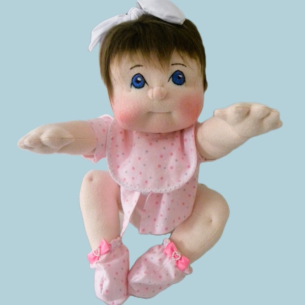 Soft Sculptured Doll,Cloth Doll