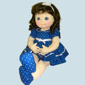 Soft Sculptured Doll, cloth doll