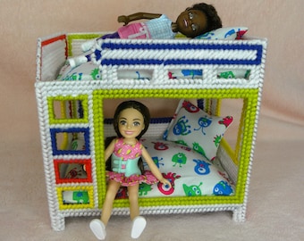 Doll Bunk Bed, Chelsea Barbie Bunk Bed,