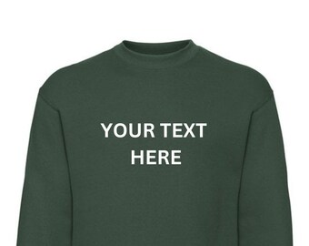 Custom Embroidered Sweatshirt: Personalized Design