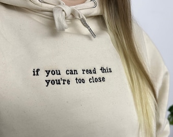 Custom Text Sweatshirt, Personalized Anniversary Gift