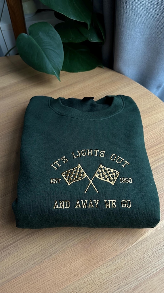 F1 Embroidered Sweatshirt: Formula 1 Fan Merch