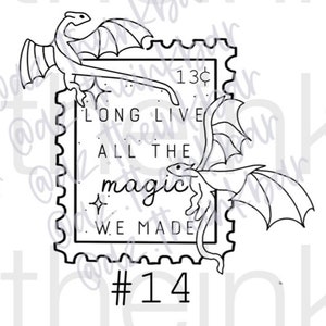 Taylor Swift Rubber Stamp No. 1 - Stampmore