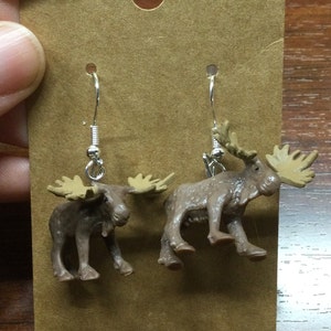 Moose Earrings