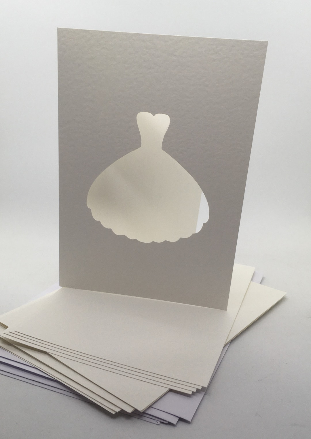 Iris Folding Craft Card Pack DRESS X 4 C5 Size Create Stunning Cards ...