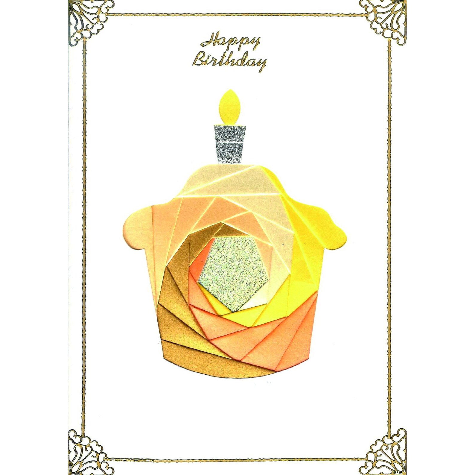Iris Folding Craft Card Pack CAKE X 4 C5 Size Create Stunning Cards ...