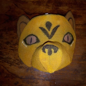 Bear therian mask premade
