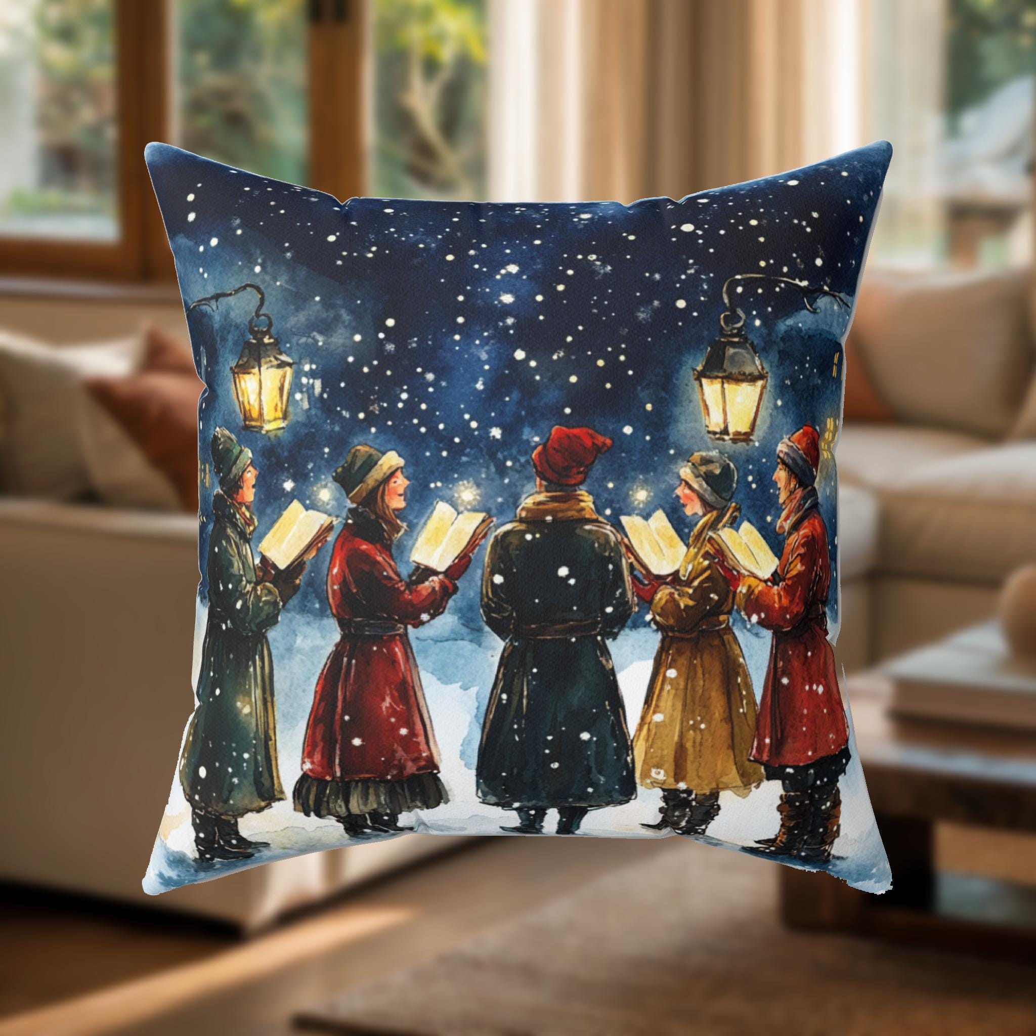 Christmas Carol Throw - Etsy