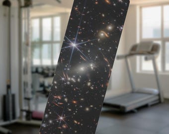 Galaxy Yogamatte, Space Star Yogamatte, Kosmische Nebel Trainingsmatte, Astronomie Fitnessmatte, Yogamatte Geschenk