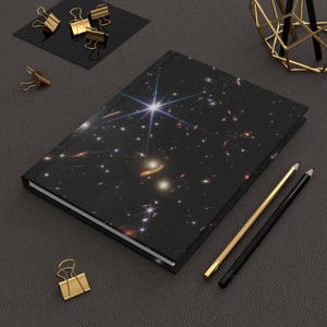 Cosmic Hardcover Journal: Galaxy Notebook for Writers