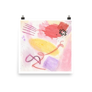 p. 58: Colorful Unique Abstract Modern Art Print