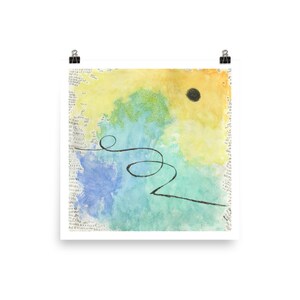 p. 46: Colorful Unique Abstract Modern Art Print