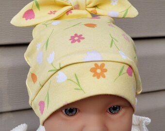 Sunshine Baby Hat, with bunny ears, #212