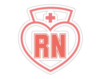 Nurse sticker, Nurse gift, ER sticker, Health care sticker, medical decoration, nurse school sticker, RN sticker, nurse school grad, RN gift