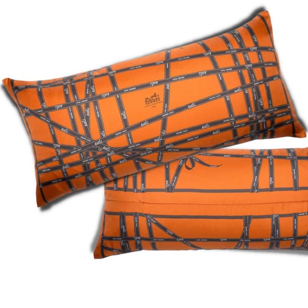 Hermes Pillow Etsy