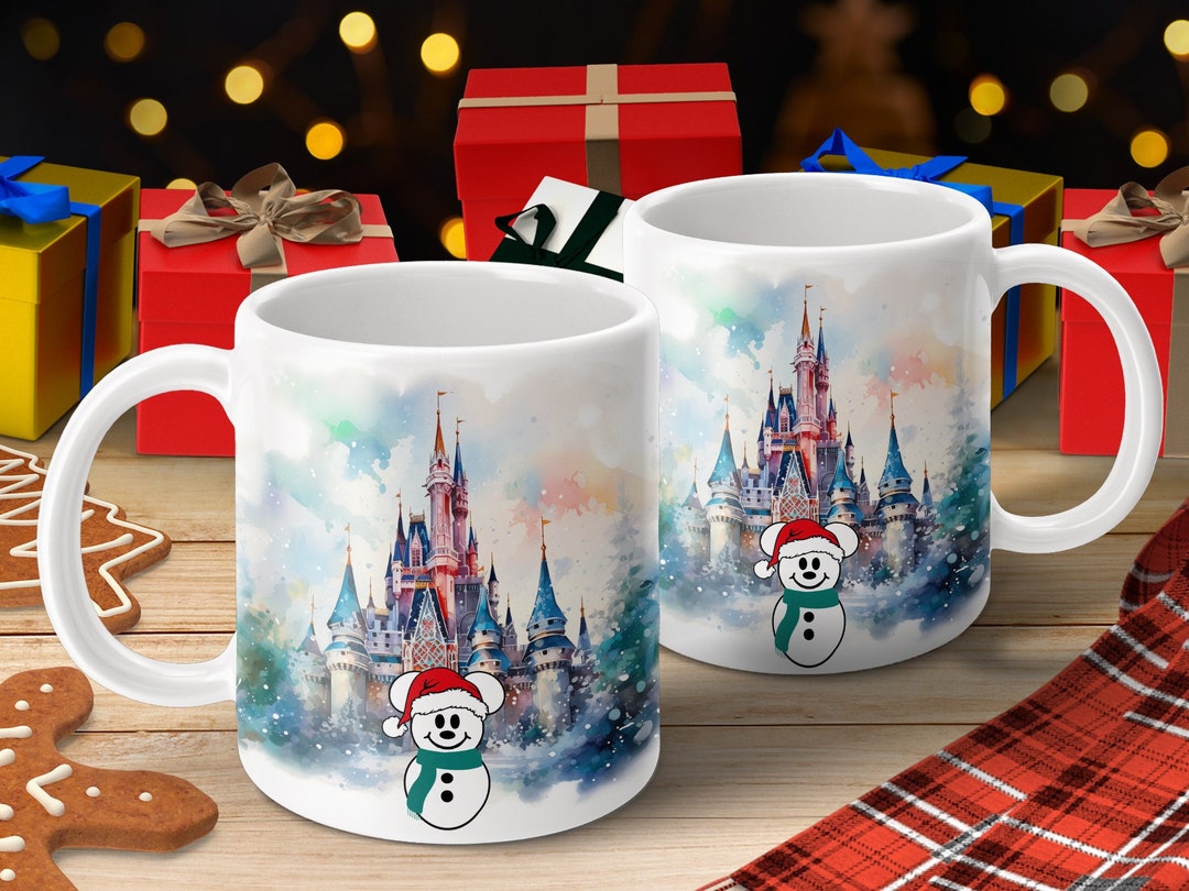 Disney Christmas Mug, Disney Christmas Gift, Disney Mug, Disney Gift