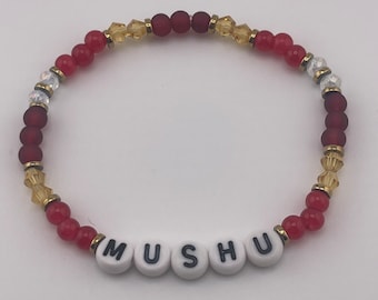 Mulan, armband cadeau, Disney geïnspireerde sierlijke vriendschapsarmbanden