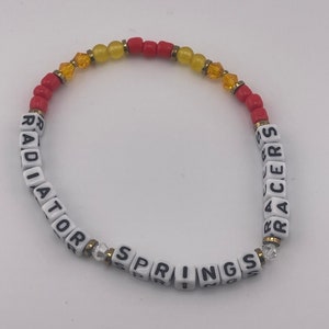 California Adventure Rides, Bracelet gift, Disney Inspired Dainty Friendship Bracelets, DCA, stretchy beaded bracelets, Disneyland