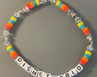 DisneyWorld Friendship Bracelet: Mickey Mouse Inspired