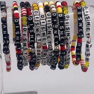 Disney Cruise Line, Bracelet GIft, Disney Inspired Dainty Friendship Bracelet