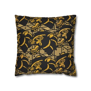 Artist-Designed Tattoo Panther Pillowcase