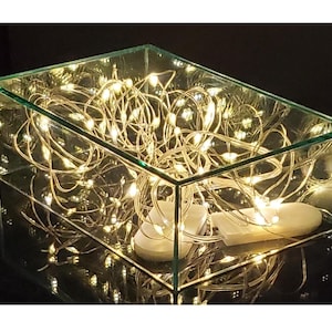 T&#39;z Tagz 1.5 inch High Custom Built Made to Order Plastic Boxes Glass Green Acrylic Trays Acrylic Event Decor, Storage and Display Organizer