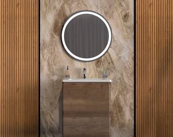 Modern Free Standing Bathroom Vanity with Washbasin | Comfort Rosewood Collection | Non-Toxic Fire-Resistant MDF