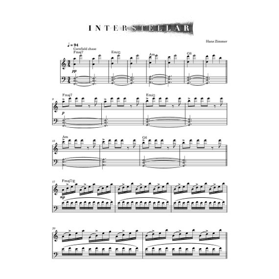PARTITURA PIANO - Descarga PARTITURAS para PIANO PDF