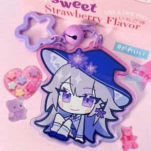 gyaru honkai star rail keychains