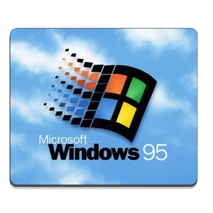 Alfombrilla de ratón para PC con sistema operativo retro Windows 95