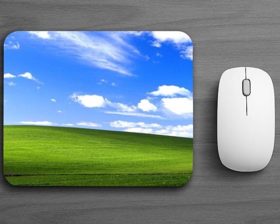 Windows Xp Mouse Screen Windows XP Bliss Mouse Pad: Retro PC Gaming Desk Mat - Etsy