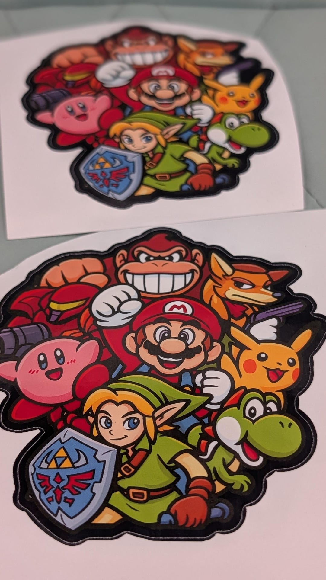 Sticker Charters Video Game Characters Retro Sticker Large Print - Etsy